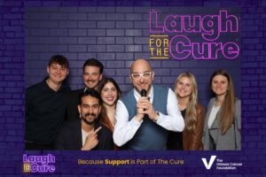 Keegan Downs and Team Nick Fundytus at Laugh for the Cure in Ottawa in 2025.